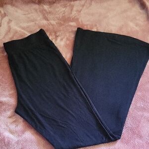 Elegant Black Wide-Leg Trousers